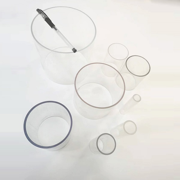 Overflatebehandling av polykarbonatrør.