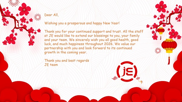 Varme ønsker for det nytt år – fra JE