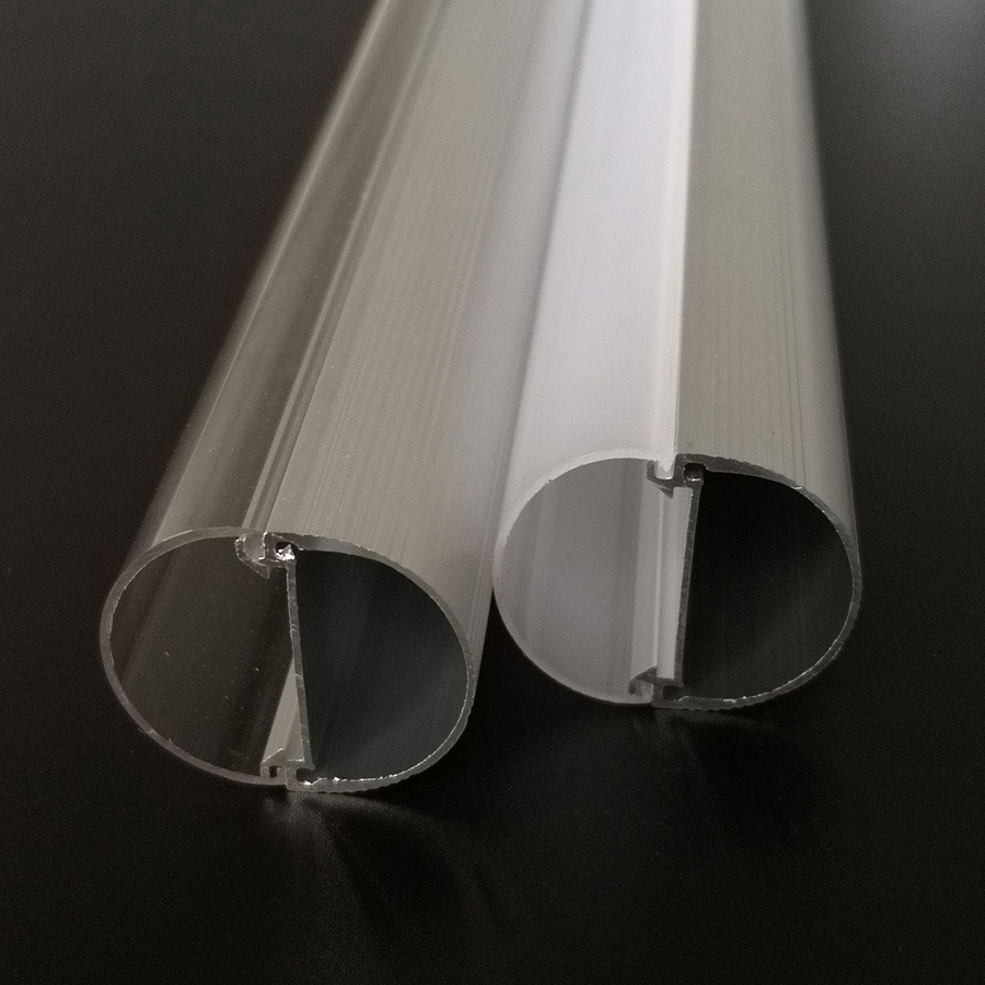 LED T8 rørhus PC-deksel og aluminiumsbase